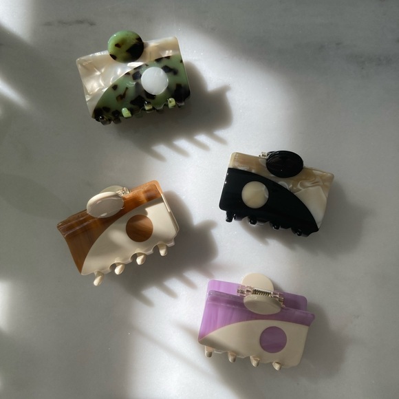 Yin yang hair clip - Picture 6 of 10